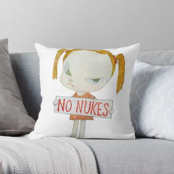 Yoomo Nara No Nukes Painting Printing Throw Pillow Cover Home Office Bedroom Car Case Bed Soft Fashion Pillows not include
Yoomo Nara No Nukes Painting Printing Throw Pillow Cover Home Office Bedroom Car Case Bed Soft Fashion Pillows not include