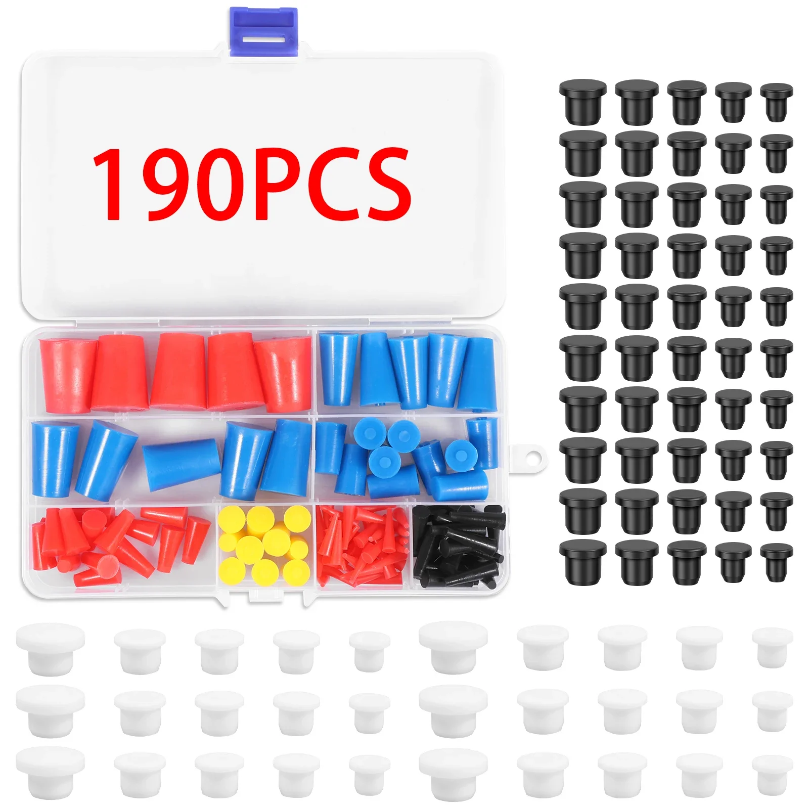 Набор силиконовых заглушек Silicone Rubber Plug Assortment Set
Набор силиконовых заглушек Silicone Rubber Plug Assortment Set