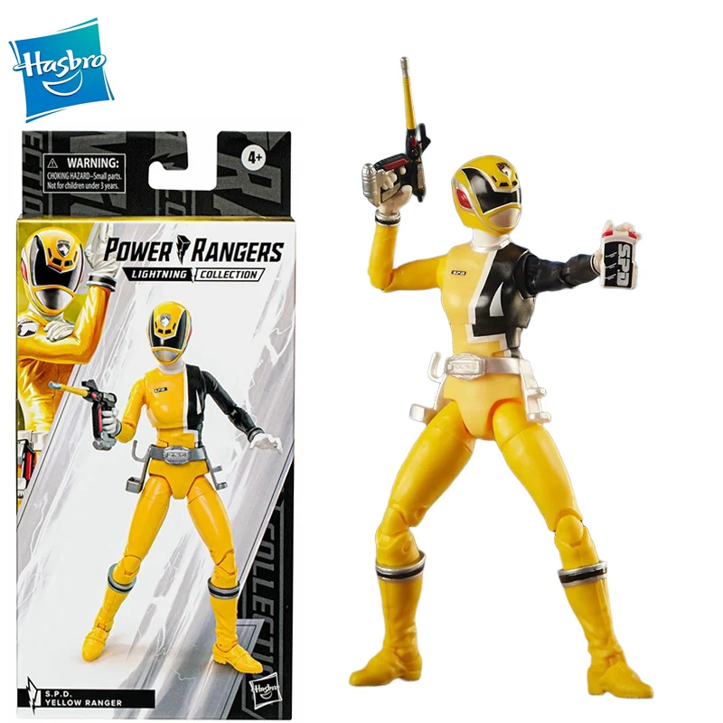 In Stock Hasbro PowerRange Mighty Morphin Power Rangers S.P.D. YELLOW RANGER 6-INCH PVC Anime Action Figures Model Toy 
In Stock Hasbro PowerRange Mighty Morphin Power Rangers S.P.D. YELLOW RANGER 6-INCH PVC Anime Action Figures Model Toy