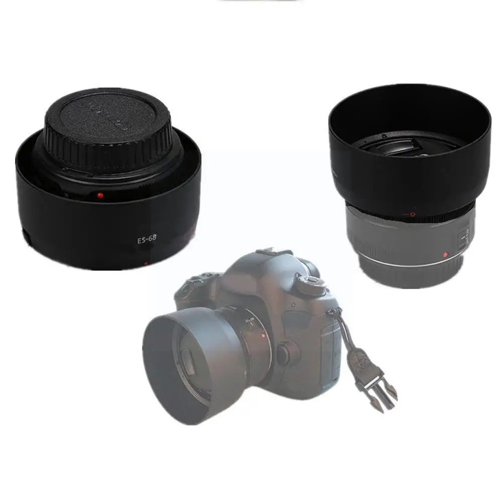 New For -68 Ii Bayonet Mount Round Shape Lens Plastic Hood For Ef 50mm F/1.8 Lens Shading Cover A2z5
New For -68 Ii Bayonet Mount Round Shape Lens Plastic Hood For Ef 50mm F/1.8 Lens Shading Cover A2z5