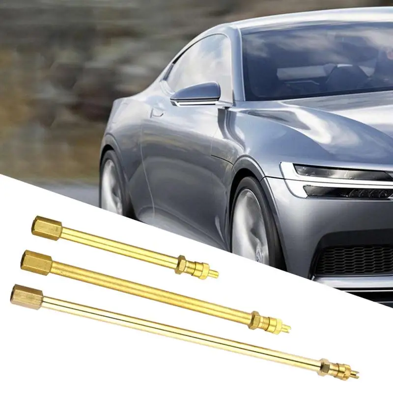 100/140/200mm Car Auto Truck Brass Wheel Tire Valve Cap Tyre Stem Extension Pole Cap Extender S teamboat Inflation Valve Stems
100/140/200mm Car Auto Truck Brass Wheel Tire Valve Cap Tyre Stem Extension Pole Cap Extender S teamboat Inflation Valve Stems