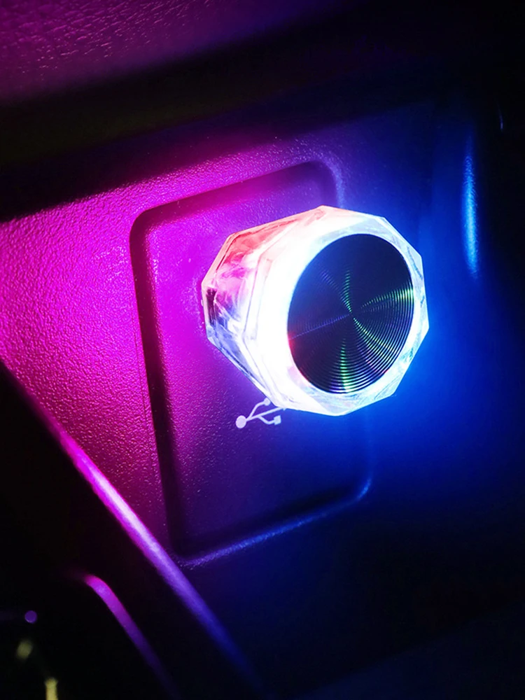 Car Mini USB LED Ambient Light Interior Decorative Lighting Gradient Atmosphere Lamp Portable Colorful Night Light for Home Car
Car Mini USB LED Ambient Light Interior Decorative Lighting Gradient Atmosphere Lamp Portable Colorful Night Light for Home Car