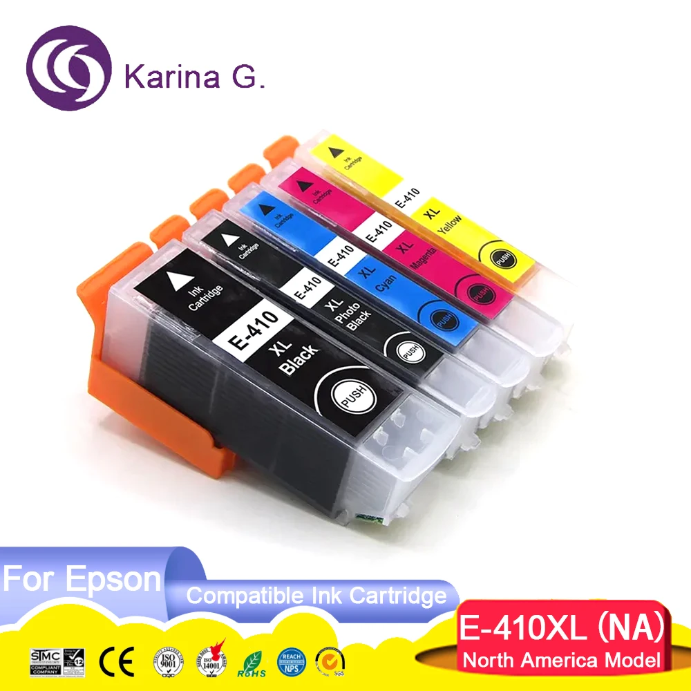 

410XL T410XL for North American Market Color Compatible Printer Ink Cartridge for Epson Expression Premium XP-630/830/XP-530/900