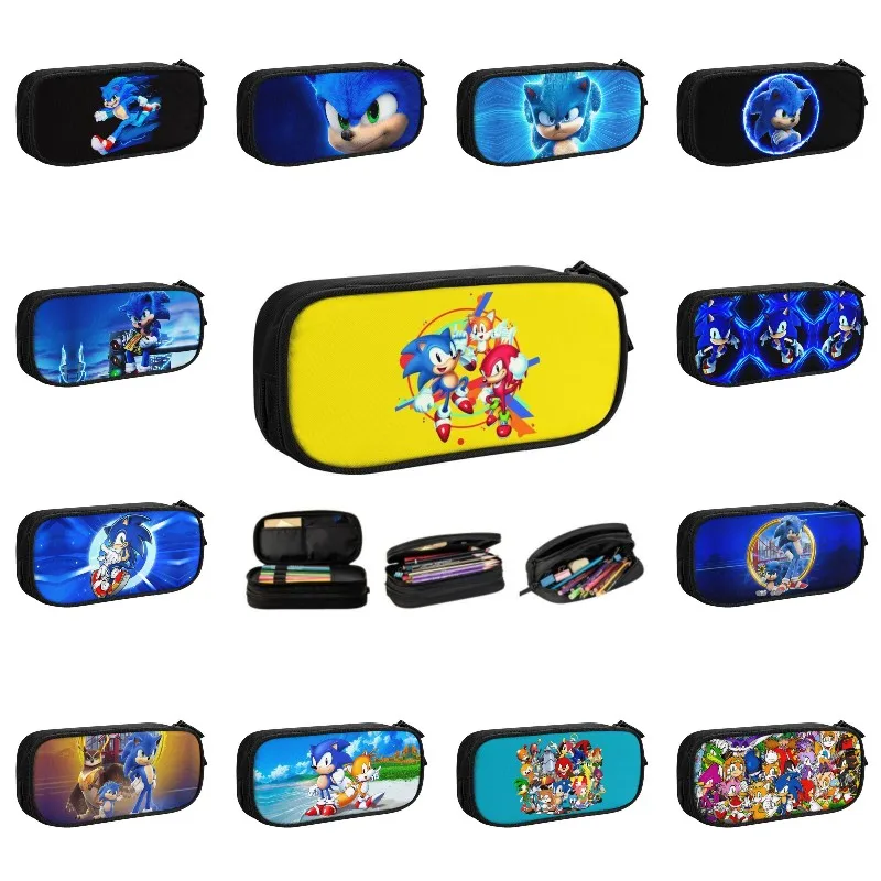 Sonics The Hedgehog Cute Pencil Case Boys Gilrs Big Capacity Cartoon Anime Pencil Bag Pouch Students Stationery
Sonics The Hedgehog Cute Pencil Case Boys Gilrs Big Capacity Cartoon Anime Pencil Bag Pouch Students Stationery