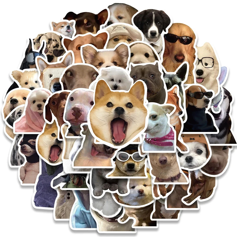 10/30/50pcs Cute Funny Cartoon Dog Meme Stickers Kawaii Aesthetic Decals Laptop Skateboard Phone Notebook Waterproof Sticker Toy
10/30/50pcs Cute Funny Cartoon Dog Meme Stickers Kawaii Aesthetic Decals Laptop Skateboard Phone Notebook Waterproof Sticker Toy