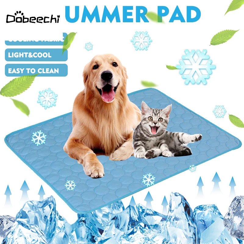 Dobeechi Pet Pad Summer Dog Pad Ice Silk Breathable Comfortable Blanket Ice Pad Washable Indoor Sofa Pet Pad Pet Supplies
Dobeechi Pet Pad Summer Dog Pad Ice Silk Breathable Comfortable Blanket Ice Pad Washable Indoor Sofa Pet Pad Pet Supplies