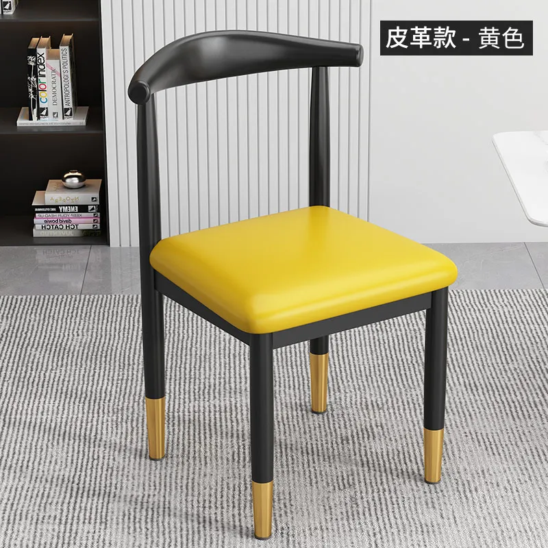Simple Modern Dining Room Nordic Solid Wood Ironwork Horn Family Dining Backrest Stool Bedroom Desk Chair
Simple Modern Dining Room Nordic Solid Wood Ironwork Horn Family Dining Backrest Stool Bedroom Desk Chair