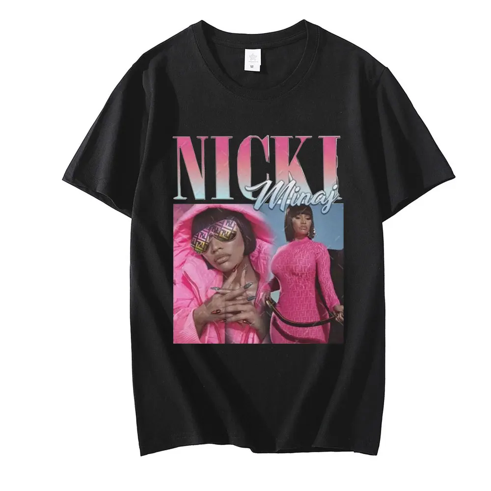 2022 New Hip Hop T-Shirt Nicki Minaj 90s Vintage Graphics Tee Shirt for Men Women Oversize Cotton Short Sleeve Tshirt Streetwear
2022 New Hip Hop T-Shirt Nicki Minaj 90s Vintage Graphics Tee Shirt for Men Women Oversize Cotton Short Sleeve Tshirt Streetwear