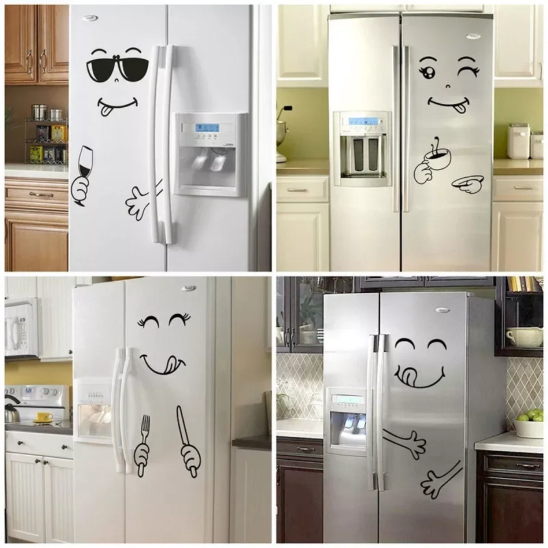 Funny Eating Drinking Smiley Face Wall Stickers For Dining Room Home Decoration Diy Vinyl Art Wall Decal Refrigerator Sticker
Funny Eating Drinking Smiley Face Wall Stickers For Dining Room Home Decoration Diy Vinyl Art Wall Decal Refrigerator Sticker