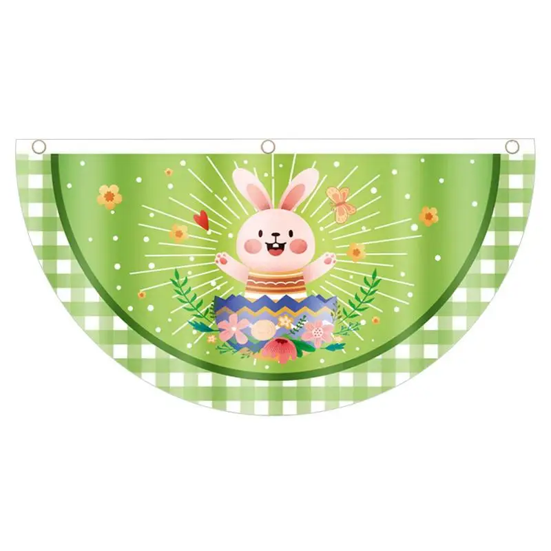 Easter Flag Banner Garden Party Bunting Outdoor Decorative Fan Shaped Bunny Happy Holiday Decoration Photography Prop
Easter Flag Banner Garden Party Bunting Outdoor Decorative Fan Shaped Bunny Happy Holiday Decoration Photography Prop