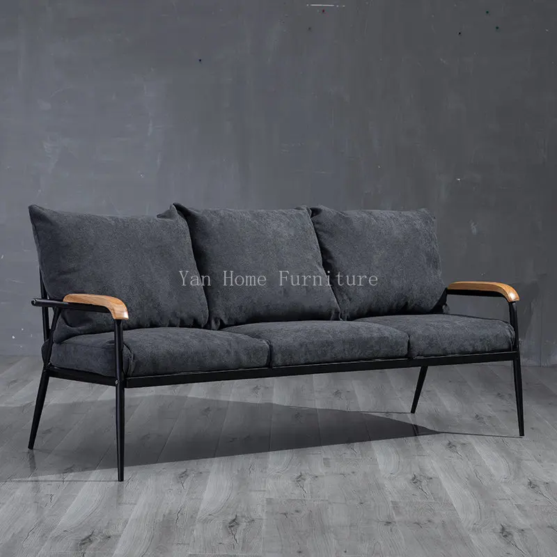 Nordic Fabric Sofa Small Apartment Living Room Single Double Iron Sofa Chair Dining Room Net Celebrity Furniture Armchair Couch
Nordic Fabric Sofa Small Apartment Living Room Single Double Iron Sofa Chair Dining Room Net Celebrity Furniture Armchair Couch