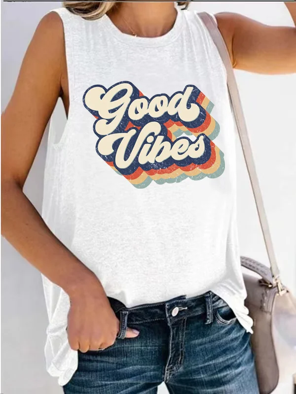 Популярный стиль с надписью Good Vibers женское нижнее белье Женская Удобная рубашка без рукавов в стиле преппи с вышивкой подходящая ко всему ф...
Популярный стиль с надписью Good Vibers женское нижнее белье Женская Удобная рубашка без рукавов в стиле преппи с вышивкой подходящая ко всему ф...