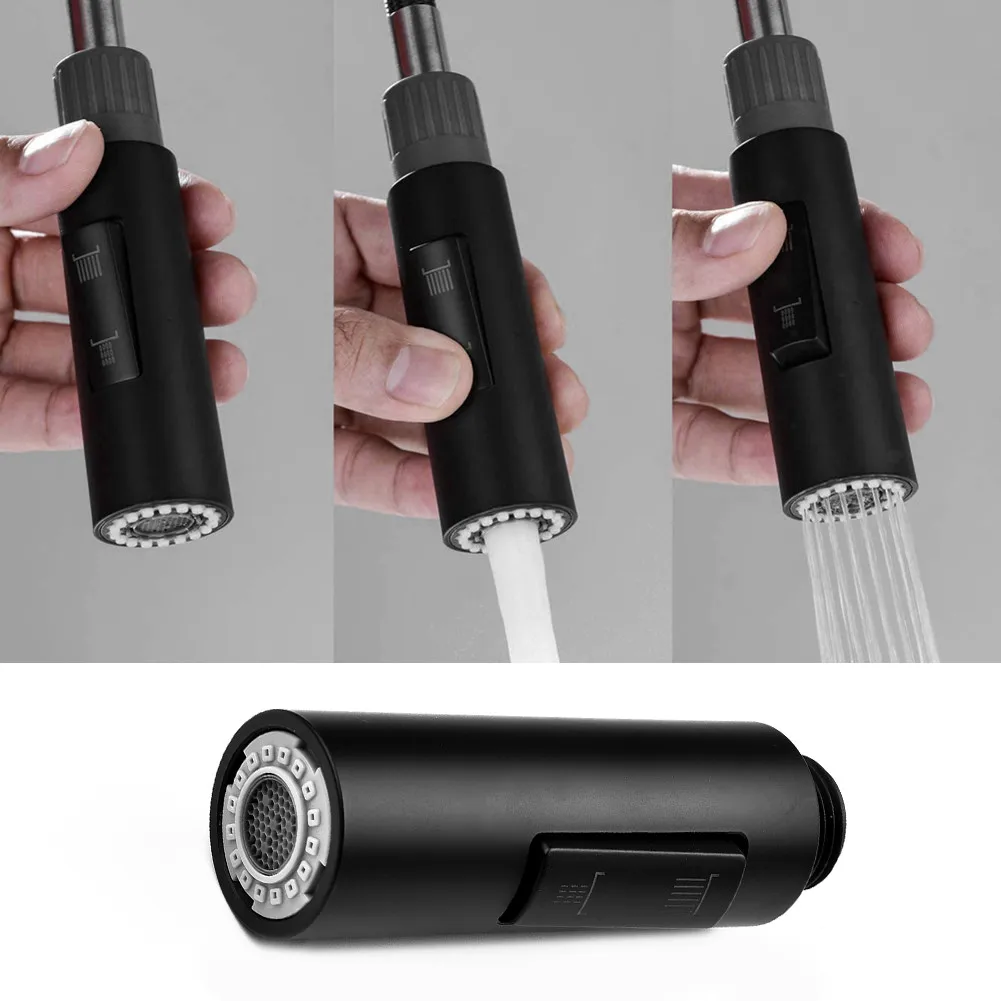 1PC Pull Out Spray Shower Head Setting Kitchen Spare Replacement Water Tap Sprayer Black Standard G1/2 Male Connector
1PC Pull Out Spray Shower Head Setting Kitchen Spare Replacement Water Tap Sprayer Black Standard G1/2 Male Connector