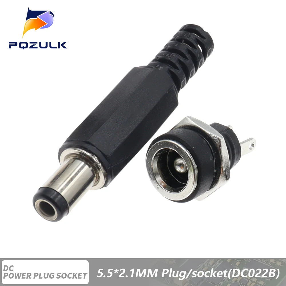 Разъемы питания PQZULK 5 шт., 24В DC 5.5x2.1mm 3.5x1.3mm 
Разъемы питания PQZULK 5 шт., 24В DC 5.5x2.1mm 3.5x1.3mm