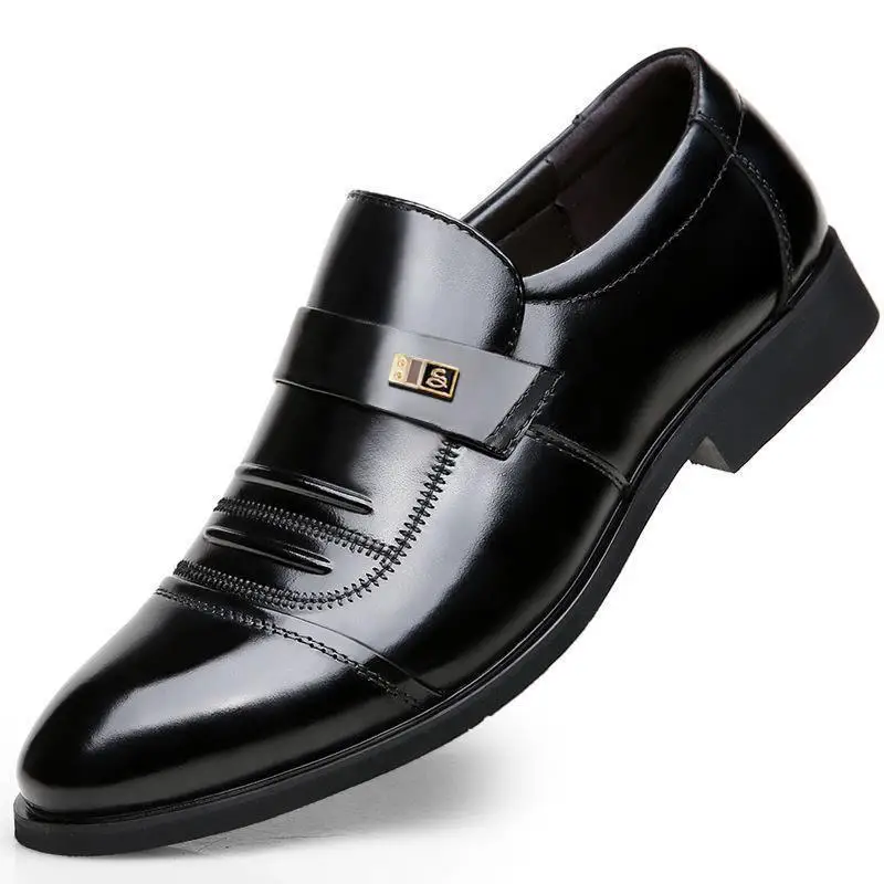 Men dress shoes high quality Black Classic Luxury men shoes Metal Large size mens italian leather shoes Comfortable Footwear
Men dress shoes high quality Black Classic Luxury men shoes Metal Large size mens italian leather shoes Comfortable Footwear