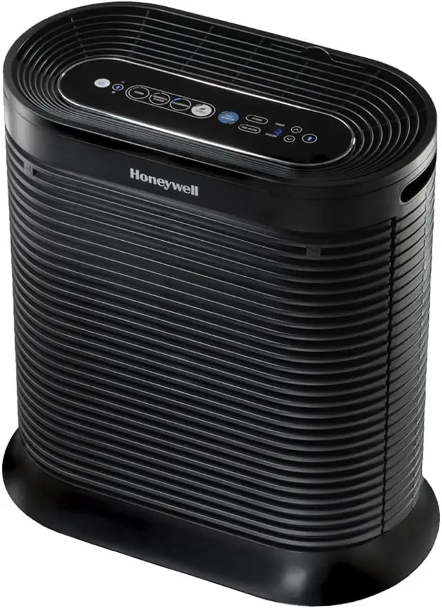 Bluetooth Smart True HEPA Air Purifier, Airborne Allergen Reducer for Large Rooms (310 sq ft), Black - Wildfire/Smoke, Pollen, P
Bluetooth Smart True HEPA Air Purifier, Airborne Allergen Reducer for Large Rooms (310 sq ft), Black - Wildfire/Smoke, Pollen, P