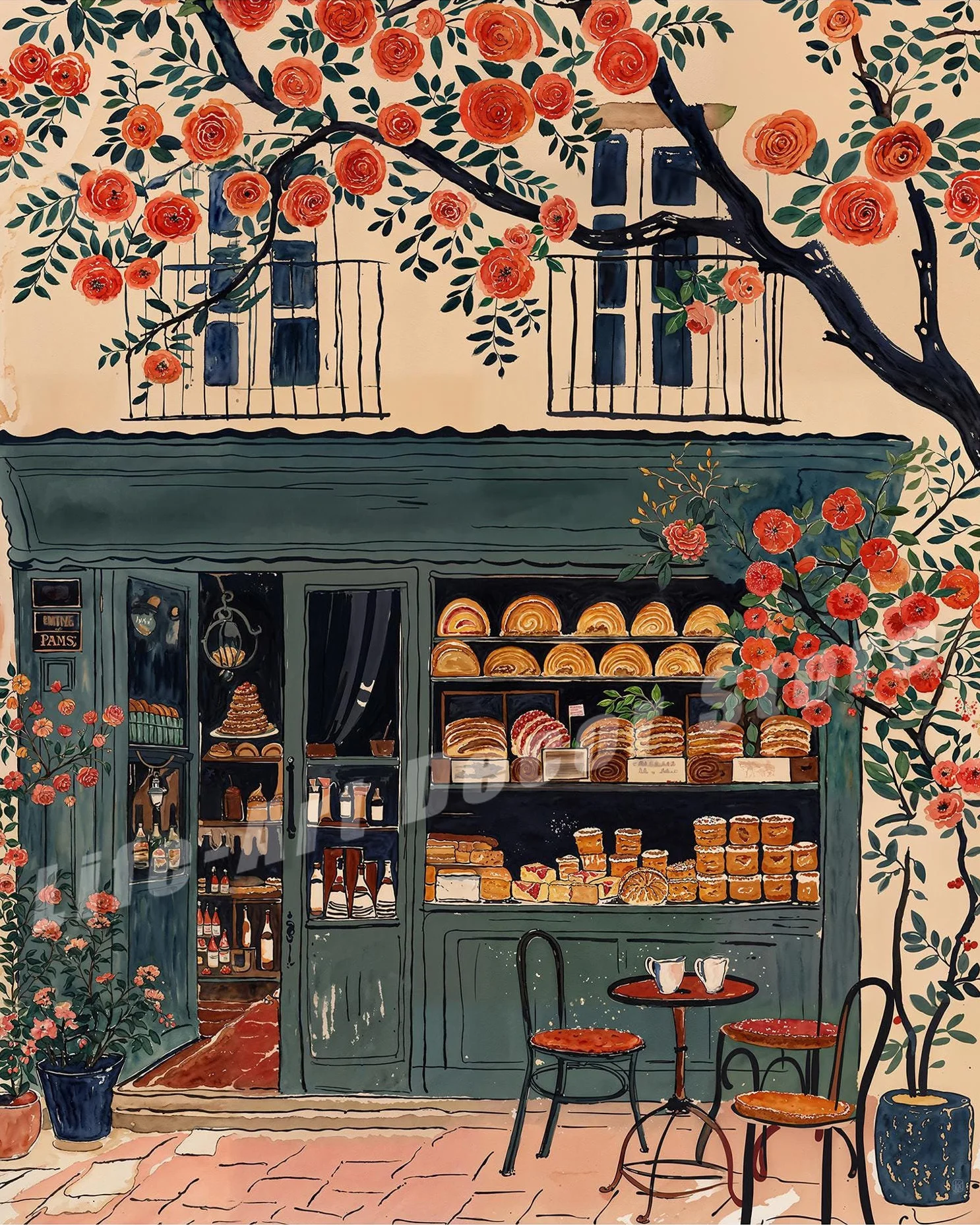 Печать на холсте "Patisserie Bread Shop"
Печать на холсте "Patisserie Bread Shop"