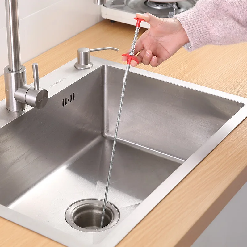 Sewer Pipe Unblocker Pipeline Dredge Sink Drain Cleaner Spring Pipe Dredging Tool Kitchen Bathroom Sewer Cleaning Tool Supplies
Sewer Pipe Unblocker Pipeline Dredge Sink Drain Cleaner Spring Pipe Dredging Tool Kitchen Bathroom Sewer Cleaning Tool Supplies