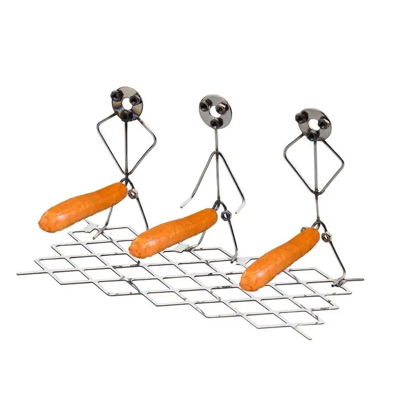 BBQ Hot Dog Roaster Rack Portable For Outdoor Camping New Grill Rack Stainless Steel Barbecue Sausage Holder Oven Roaster Stan
BBQ Hot Dog Roaster Rack Portable For Outdoor Camping New Grill Rack Stainless Steel Barbecue Sausage Holder Oven Roaster Stan