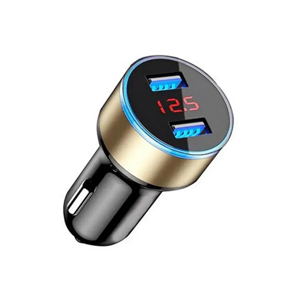 Dual USB Car Charger 3.1A 12/24V LED Voltage Display Car Cigarette Lighter Charger Adapter Car Interior Replacement Parts
Dual USB Car Charger 3.1A 12/24V LED Voltage Display Car Cigarette Lighter Charger Adapter Car Interior Replacement Parts