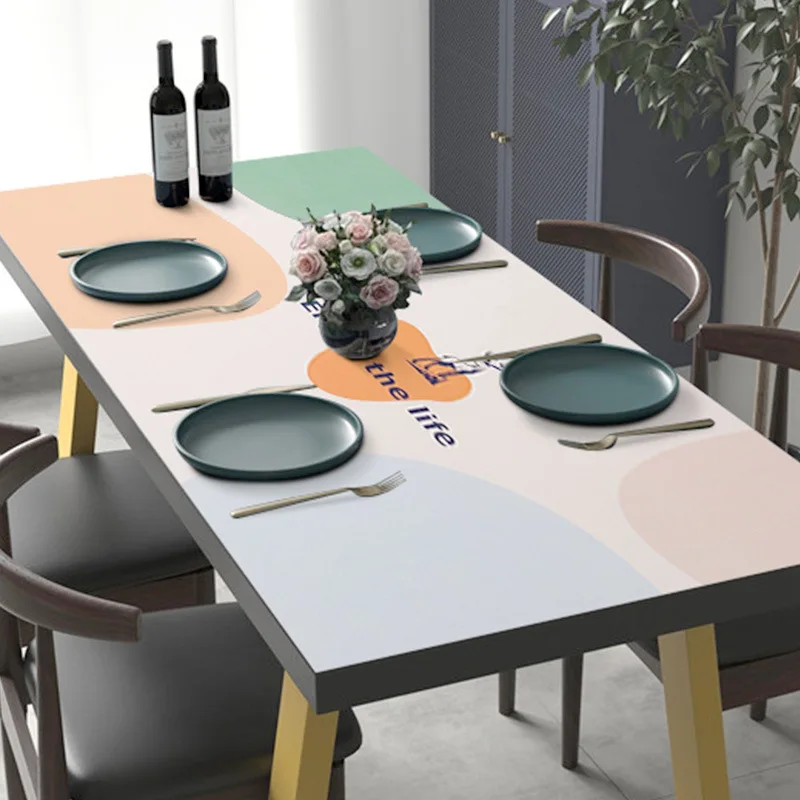 Leather Tablecloth Nordic Light Luxury Waterproof and Oil-Proof Disposable Wash-Proof Anti-Scald Tea Table Cloth Table Mat
Leather Tablecloth Nordic Light Luxury Waterproof and Oil-Proof Disposable Wash-Proof Anti-Scald Tea Table Cloth Table Mat