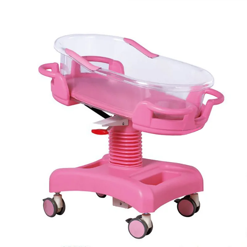 

Medical Obstetrics and Gynecology ABS carriages movable on wheels newborn stroller bed