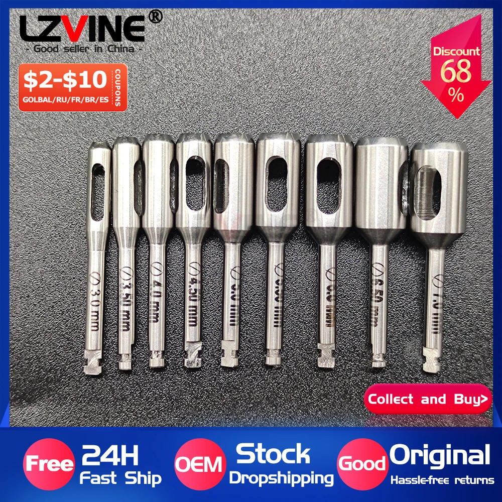 Dental Implant Tissue Punch Stainless Steel Gingival Ring Cutter Low Speed Handpiece Dentistry Surgical Instrument Dentistry
Dental Implant Tissue Punch Stainless Steel Gingival Ring Cutter Low Speed Handpiece Dentistry Surgical Instrument Dentistry