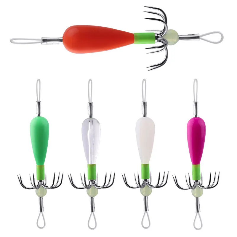 AS 5Pcs Leurre Squid Metal 8 Needles Shrimp Sinker Bait Pesca Glow Jig Hooks Luminous Cuttlefish Fishing Lure Hook Bait Fishhook
AS 5Pcs Leurre Squid Metal 8 Needles Shrimp Sinker Bait Pesca Glow Jig Hooks Luminous Cuttlefish Fishing Lure Hook Bait Fishhook