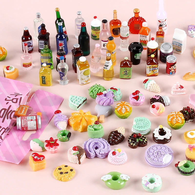 Mini Food Drink Bottle Fruit Models Beer Water Bread Cake Milk Figurines Miniatures Doll House Decor Play House Toys
Mini Food Drink Bottle Fruit Models Beer Water Bread Cake Milk Figurines Miniatures Doll House Decor Play House Toys