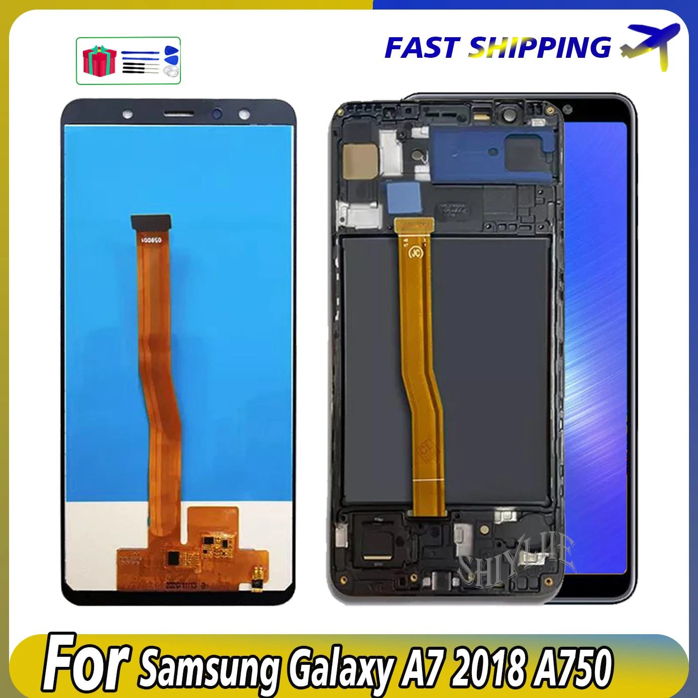 AAA+ Quality AMOLED For Samsung Galaxy A7 2018 SM-A750F A750F A750 LCD Touch Screen Display Replacement Digitizer Assembly
AAA+ Quality AMOLED For Samsung Galaxy A7 2018 SM-A750F A750F A750 LCD Touch Screen Display Replacement Digitizer Assembly