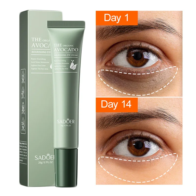 

Instant Remove Dark Circles Eye Cream Anti-Puffiness Remover Eye Bags Fade Fine Lines Brighten Moisturizer Eye Skin Care Product