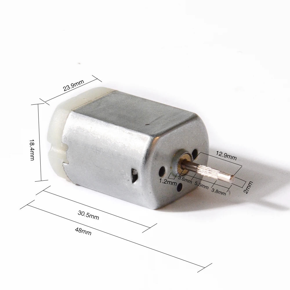 AZGIANT 13mm ribbed shaft FC280 car door lock motor flat shaft Rear view mirror folding motor, steering ELV ESL motor 20150RPM
AZGIANT 13mm ribbed shaft FC280 car door lock motor flat shaft Rear view mirror folding motor, steering ELV ESL motor 20150RPM