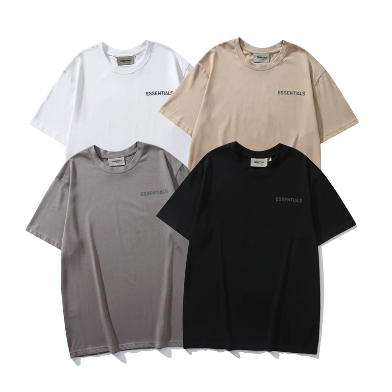 New ESSENTIALS High quality Silicone Letter pure cotton t shirt Oversized Summer High Streetwear Tee Tops t shirt For unisex
New ESSENTIALS High quality Silicone Letter pure cotton t shirt Oversized Summer High Streetwear Tee Tops t shirt For unisex
