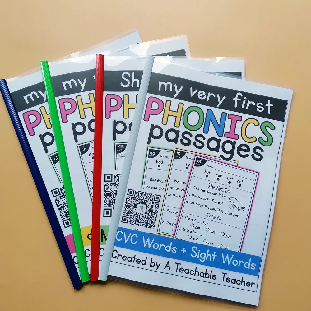 Educational Toys for Children My Very First Phonics Passages Wooksheet Classroom Learn English Painting Exercise Paper Book
Educational Toys for Children My Very First Phonics Passages Wooksheet Classroom Learn English Painting Exercise Paper Book