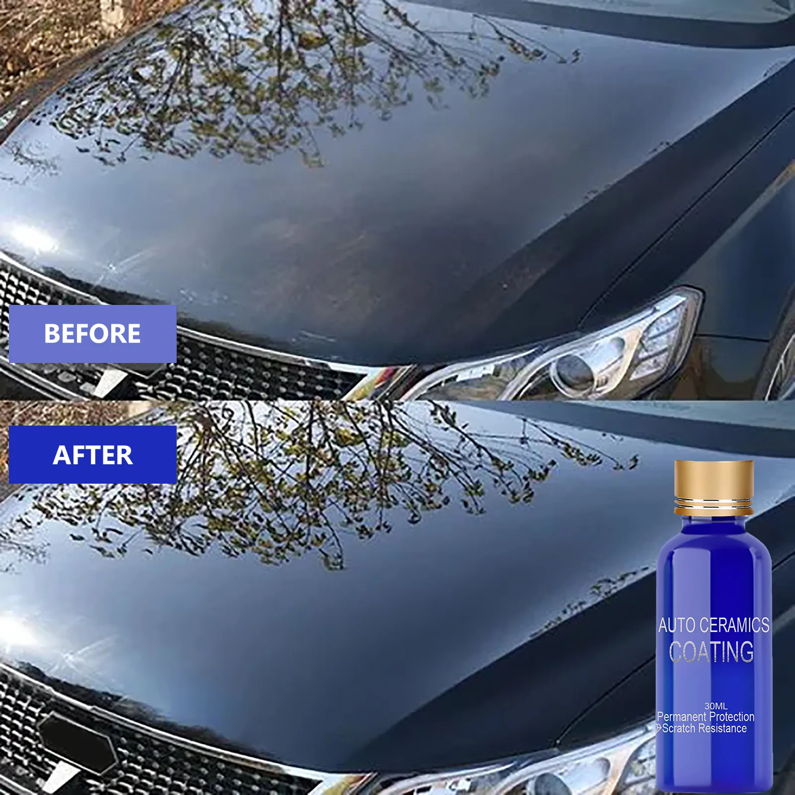 Auto Ceramic Coating For Cars 10H Super Hydrophobic Nano Ceramic Coating 30ml High Gloss Anti-Corrosion Automotive Polishing Kit
Auto Ceramic Coating For Cars 10H Super Hydrophobic Nano Ceramic Coating 30ml High Gloss Anti-Corrosion Automotive Polishing Kit