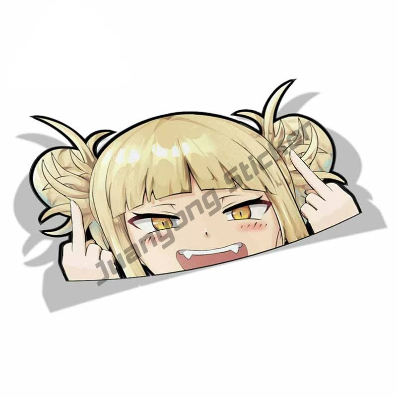 Car Stickers for Women Cartoon Anime Vinyl Decal for Himiko Toga My Hero Academia Peeker Peek JDM Window Trunk Bumper Decal
Car Stickers for Women Cartoon Anime Vinyl Decal for Himiko Toga My Hero Academia Peeker Peek JDM Window Trunk Bumper Decal