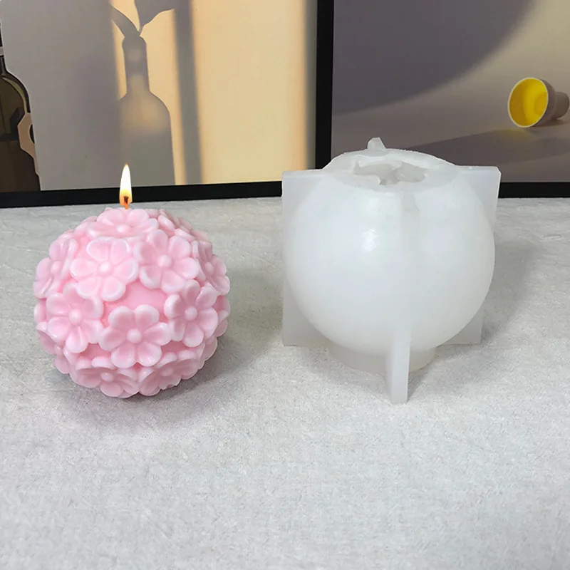 Diy Chrysanthemum Balls Candle Silicone Mold Aromatherapy Candles Making Tools 3D Rose Flower Home Decor Craft Wedding Souvenirs
Diy Chrysanthemum Balls Candle Silicone Mold Aromatherapy Candles Making Tools 3D Rose Flower Home Decor Craft Wedding Souvenirs