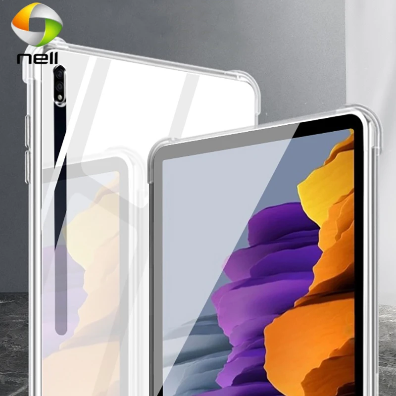 2 шт. противоударный чехол для Samsung Galaxy Tab S7 + S7 Plus, чехол с защитой от падения SM-T970 T975 T976, прозрачный чехол
2 шт. противоударный чехол для Samsung Galaxy Tab S7 + S7 Plus, чехол с защитой от падения SM-T970 T975 T976, прозрачный чехол