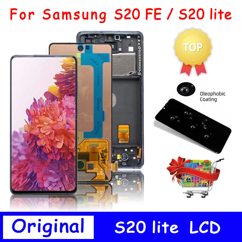Оригинальный дисплей 6,5 дюйма для Samsung Galaxy S20 FE 4G/5G дисплей S20 Lite ЖК-дисплей с сенсорным экраном дигитайзер Замена для Galaxy S20 Вентилятор дисплей
Оригинальный дисплей 6,5 дюйма для Samsung Galaxy S20 FE 4G/5G дисплей S20 Lite ЖК-дисплей с сенсорным экраном дигитайзер Замена для Galaxy S20 Вентилятор дисплей