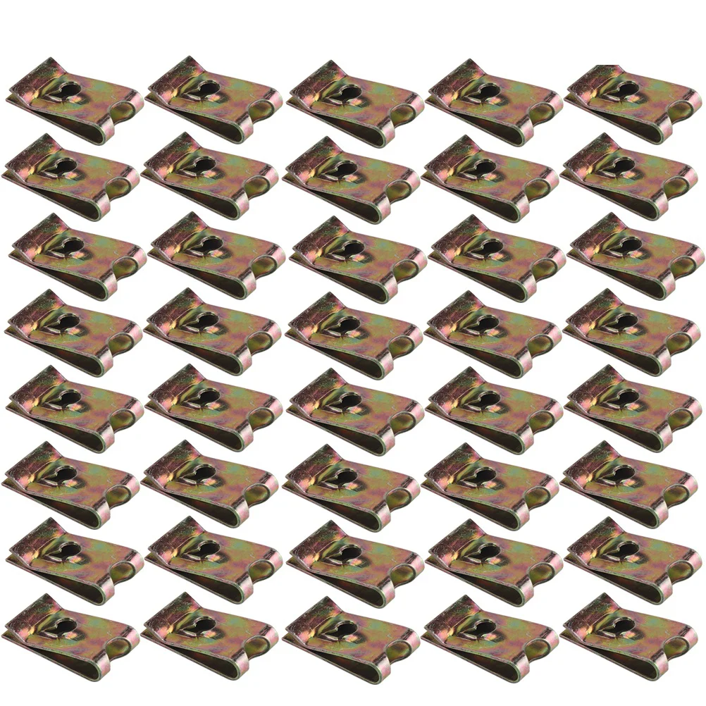 50pcs U Nut Spire Sturdy Prime Manganese Steel U Clip U Nut for Motorbike Motorcycle Car
50pcs U Nut Spire Sturdy Prime Manganese Steel U Clip U Nut for Motorbike Motorcycle Car