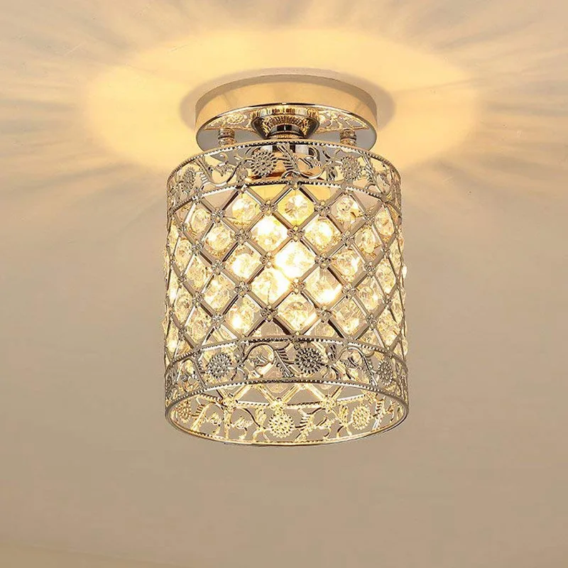 Luxury Crystal Ceiling Lamp Corridor Aisle Entrance Hall Balcony Modern Minimalist Living Room Loft Decoration Ceil Light AC220V
Luxury Crystal Ceiling Lamp Corridor Aisle Entrance Hall Balcony Modern Minimalist Living Room Loft Decoration Ceil Light AC220V