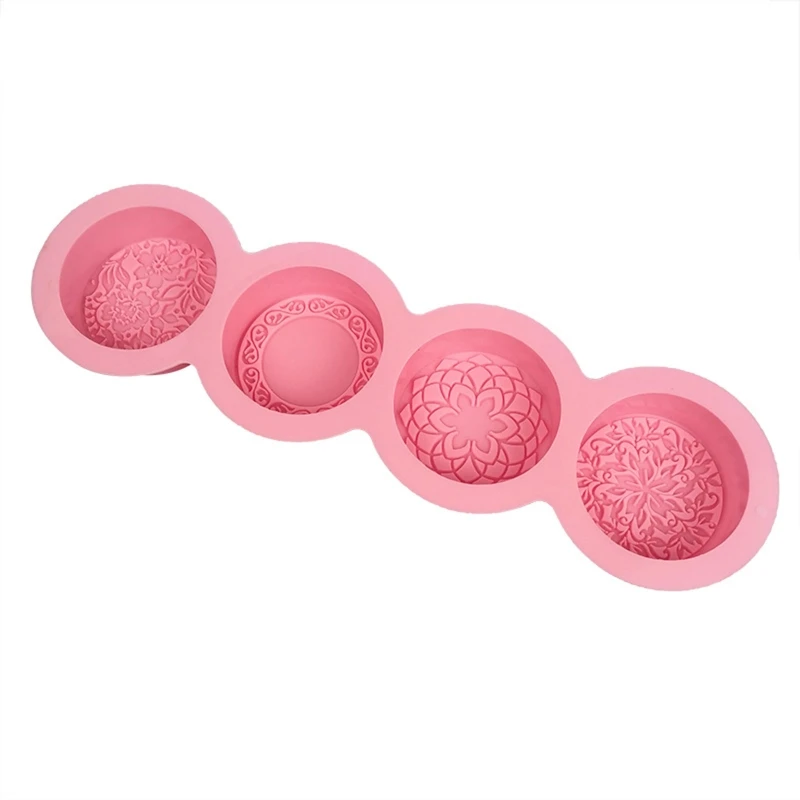 for Creative Round Soap Mold Silicone Carved Flower Soap Mold Non Stick Tealight Soap Mould DIY Soap Making Mold Tool
for Creative Round Soap Mold Silicone Carved Flower Soap Mold Non Stick Tealight Soap Mould DIY Soap Making Mold Tool