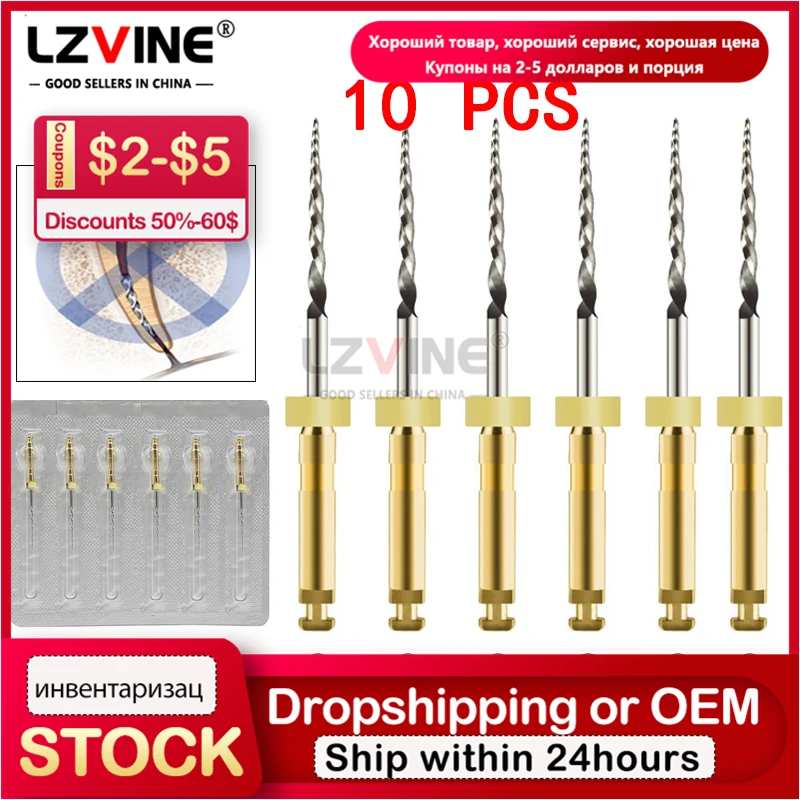 6pcs/box Dental Reciprocating rotary Gold files Endo NiTi File Dental Files fo Dental Endodontic Rotary Treatment Dentistry
6pcs/box Dental Reciprocating rotary Gold files Endo NiTi File Dental Files fo Dental Endodontic Rotary Treatment Dentistry