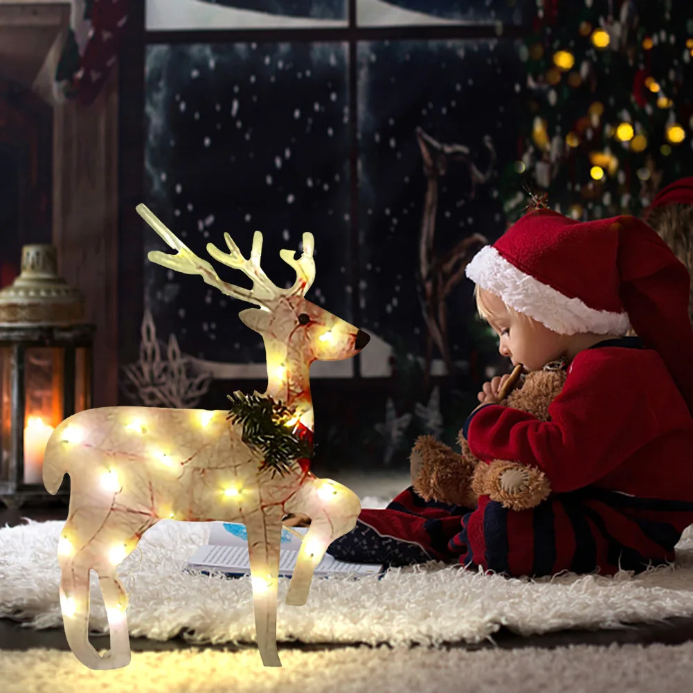 LED Outdoor Statue Light Battery Powered Glitter Ornaments Waterproof Yard Ornament Lamp Easy Installation Christmas Decorations
LED Outdoor Statue Light Battery Powered Glitter Ornaments Waterproof Yard Ornament Lamp Easy Installation Christmas Decorations