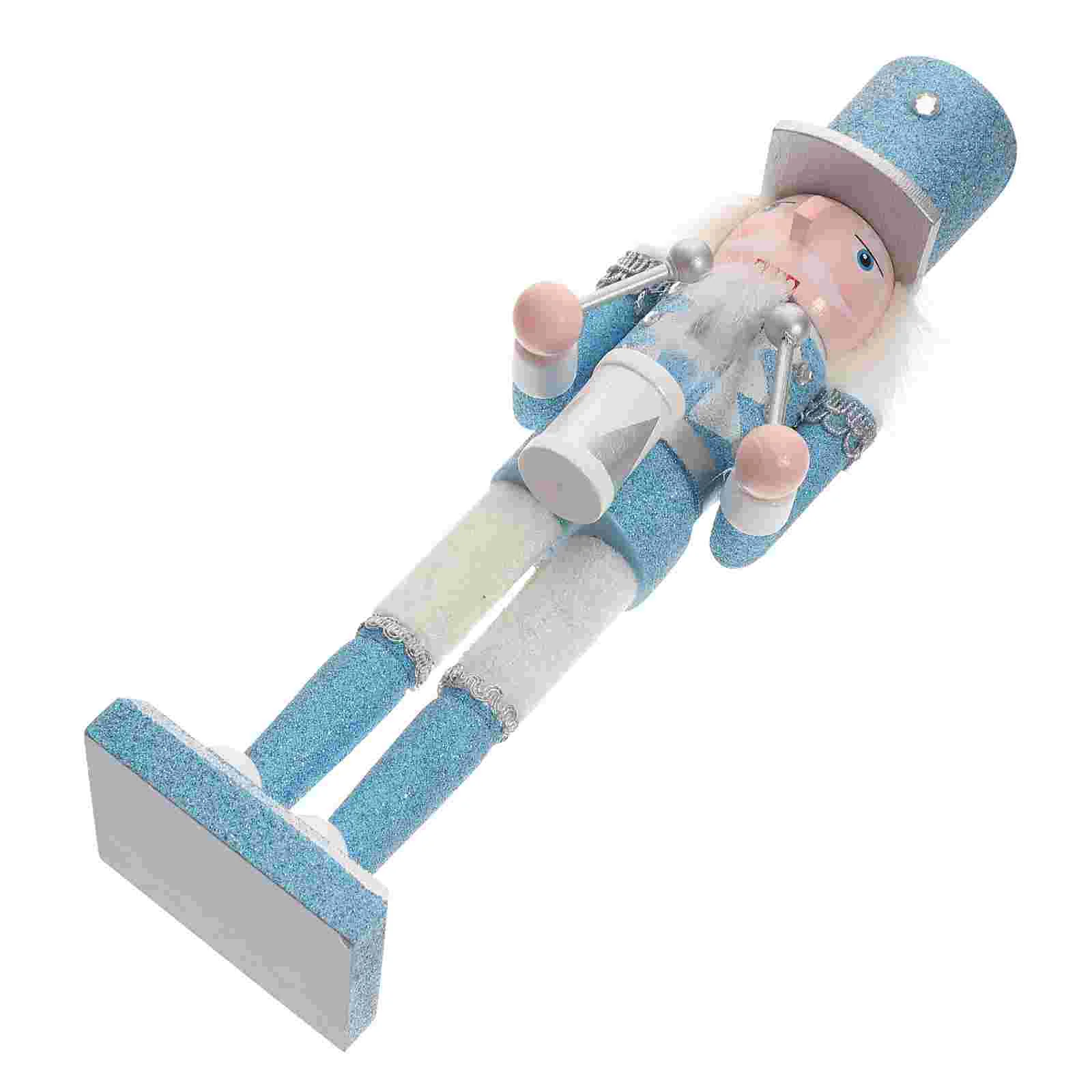 Glitter Nutcracker Figurine Christmas Nutcracker Statue Christmas Nutcracker Soldier Ornament Xmas Decoration 30.5x7.5x6.5cm
Glitter Nutcracker Figurine Christmas Nutcracker Statue Christmas Nutcracker Soldier Ornament Xmas Decoration 30.5x7.5x6.5cm