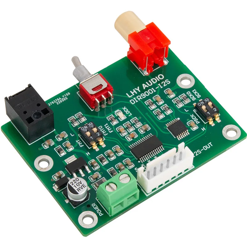 Модуль LUSYA Audio DIR9001, коаксиальный Оптический волоконный прием SPDIF на выход I2S 24 бит 96 кГц для HiFi AmpDAC
Модуль LUSYA Audio DIR9001, коаксиальный Оптический волоконный прием SPDIF на выход I2S 24 бит 96 кГц для HiFi AmpDAC