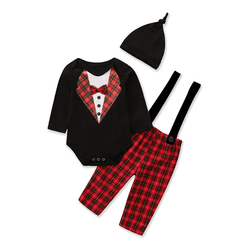 Formal Clothing for 3-24 Months Boys Spring & Autumn Gentleman Suit Cotton Romper+ Pants With Hat 5 Pieces Baby Birthday Outfits
Formal Clothing for 3-24 Months Boys Spring & Autumn Gentleman Suit Cotton Romper+ Pants With Hat 5 Pieces Baby Birthday Outfits