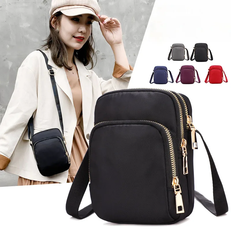 Women's Bag Waterproof Shoulder Bag Crossbody Zipper Mobile Phone Lady Female Multifunction Handbag Wrist Purse Womens' Pouch
Women's Bag Waterproof Shoulder Bag Crossbody Zipper Mobile Phone Lady Female Multifunction Handbag Wrist Purse Womens' Pouch