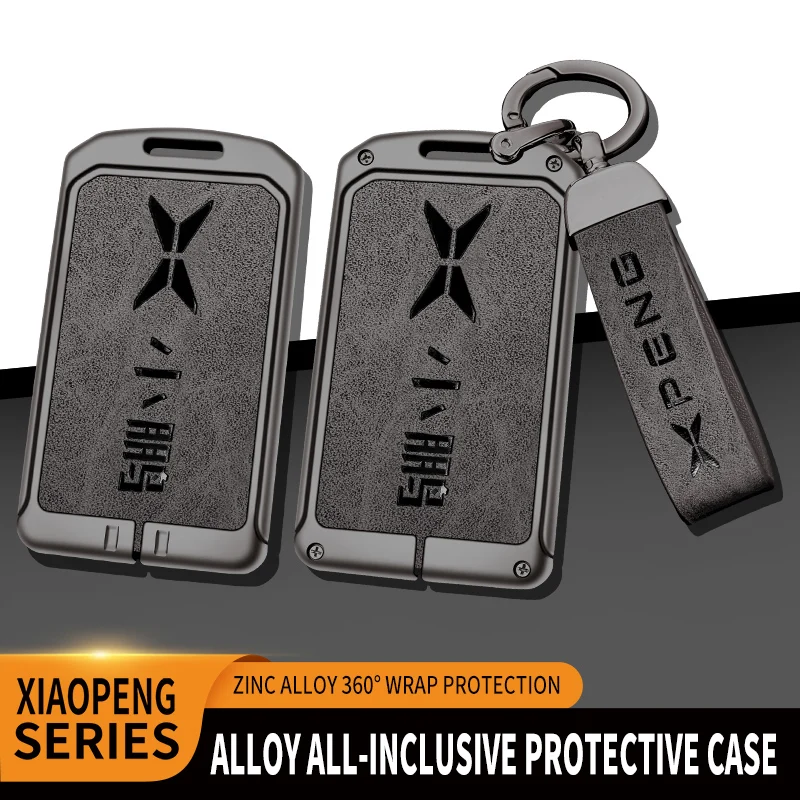 Zinc Alloy+Leather+TPU Car Smart Card Slice Remote Key Bag Protective Shell Chain For Xiaopeng Xpeng P7 G9 G3 P5 2023Accessories 
Zinc Alloy+Leather+TPU Car Smart Card Slice Remote Key Bag Protective Shell Chain For Xiaopeng Xpeng P7 G9 G3 P5 2023Accessories
