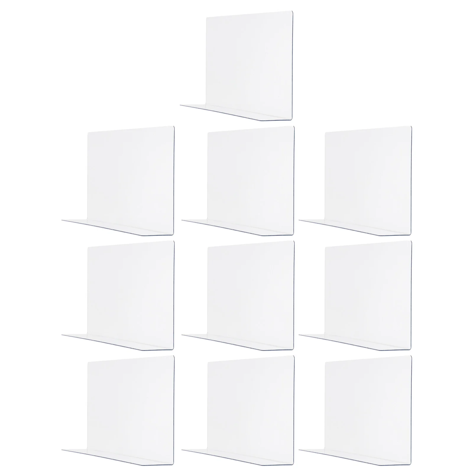 10 Pcs Closets Shelf Separator Shelfs Closet Separator Magnetic Strips Partition Plate Baffle Acrylic Shelf Dividers
10 Pcs Closets Shelf Separator Shelfs Closet Separator Magnetic Strips Partition Plate Baffle Acrylic Shelf Dividers